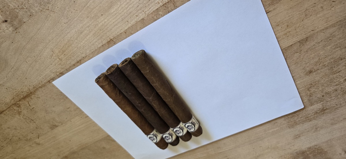 Cigars wrapped in paper
