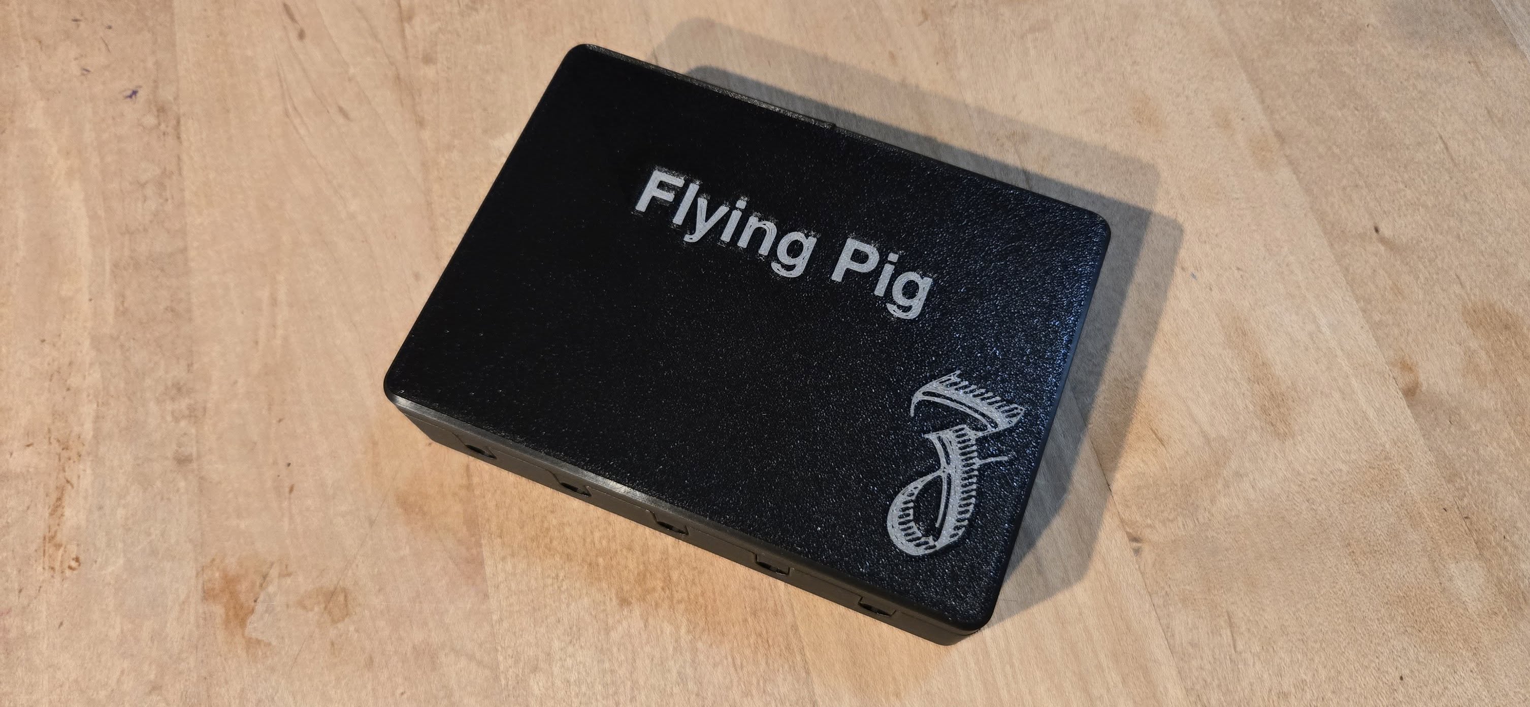 Flying Pig Figurado Cigar Mold - 60 Ring Gauge, 5 Slot - view 2
